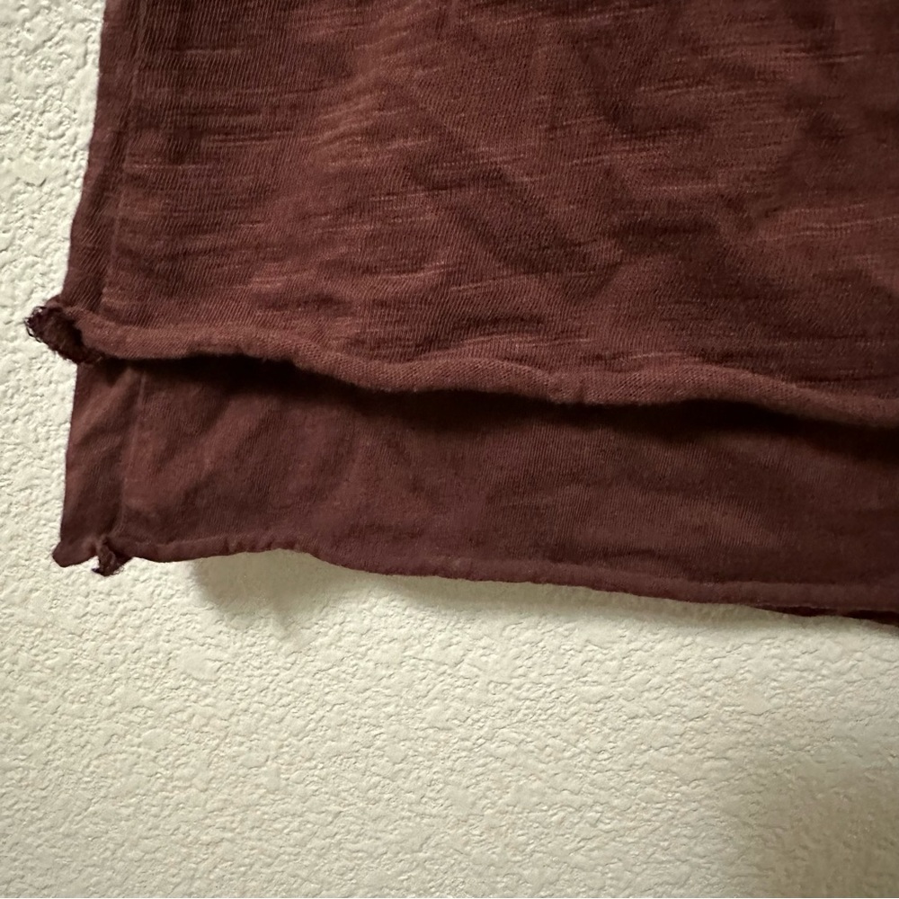 Horny Toad Cotton‎ Brown Skirt Buttons Sz Medium - Picture 4 of 11